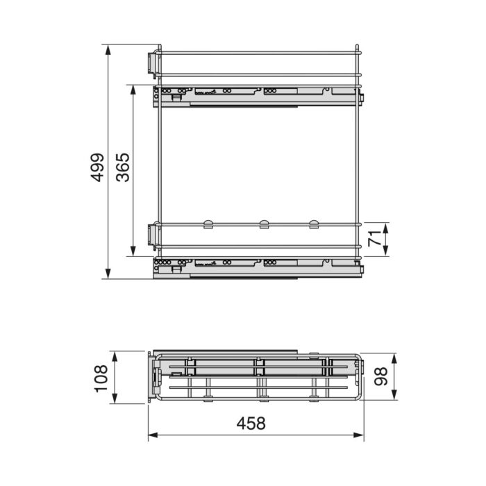 COS JOLLY pentru corp 150 mm gri antracit, 9557, newedge.ro