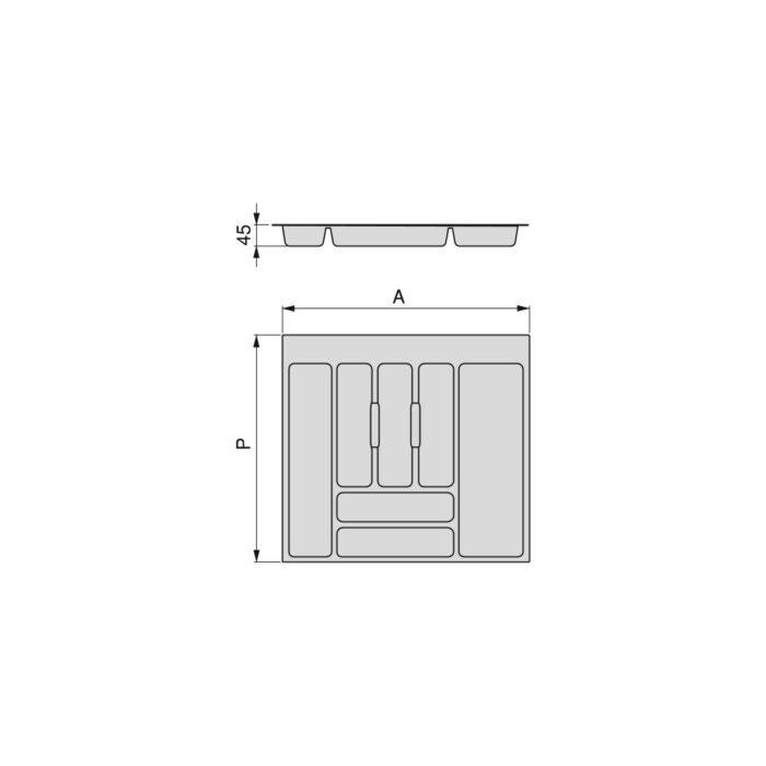 ORGANIZATOR TACAMURI 600, 4093, newedge.ro