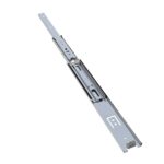 Glisieră cu bile de 400 mm, extragere totală, înălțime 43 mm, pentru sertare cu încărcare până la 30 kg.
