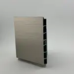 Plinta mobila bucatarie, inox, 4000 mm x 100 mm, 6750, newedge.ro