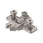 Placuta balama Modul 14-32 in cruce pentru Lezena H-3MM Nichelat cu eurosuruburi premontate, 5035, newedge.ro