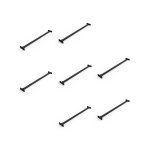 Set 7 bare pentru rama suport, negru, 674, newedge.ro