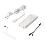 Convertor LED Smart, 24 v, putere 30W, 6 iesiri Miniled, plastic, 24, newedge.ro