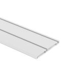 Sina inferioara cu clip Placard 74 pentru usa culisanta dressing, 2.35 ml alb, 3720, newedge.ro