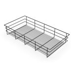 Cos metalic dressing, 682(M80), otel, negru, 2840, newedge.ro