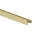 Profil H, L=2.35m, auriu, 5117, newedge.ro