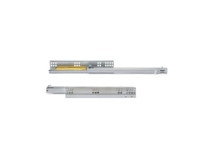 Glisiera sub sertar 490 mm, push to open, extractie partiala, 25kg, 2266, newedge.ro
