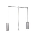Lift haine 450-600mm, otel si plastic, crom, 8339, newedge.ro