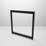 Picior masa patrat, 700x700mm, 30x50mm