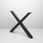 Picior masa profil X, 700x700mm, 30x50mm