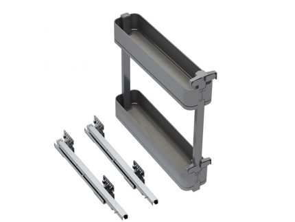 Cos Jolly Harmony 150 mm, H700 mm, extractie totala si amortizare, otel si lemn, stanga, 4190, newedge.ro