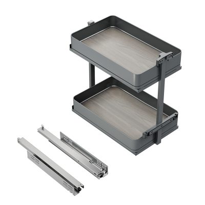 Cos Jolly Harmony, 300 mm, H700 mm, extractie totala si amortizare, otel si lemn, 2224, newedge.ro