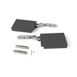 Mecanism de ridicare Altius Lift pentru usi, F=1100-2900,Otel si plastic, Gri antracit, 3297, newedge.ro