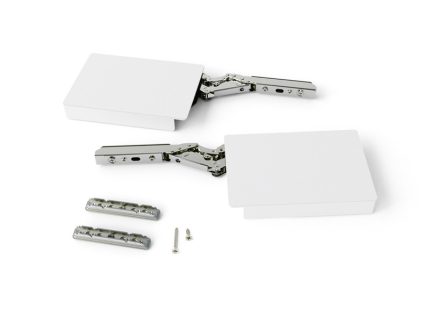 Feronerie mobila, Mecanism de ridicare Altius Lift pentru usi, F=1100-2900, Otel si plastic, Alb, newedge.ro