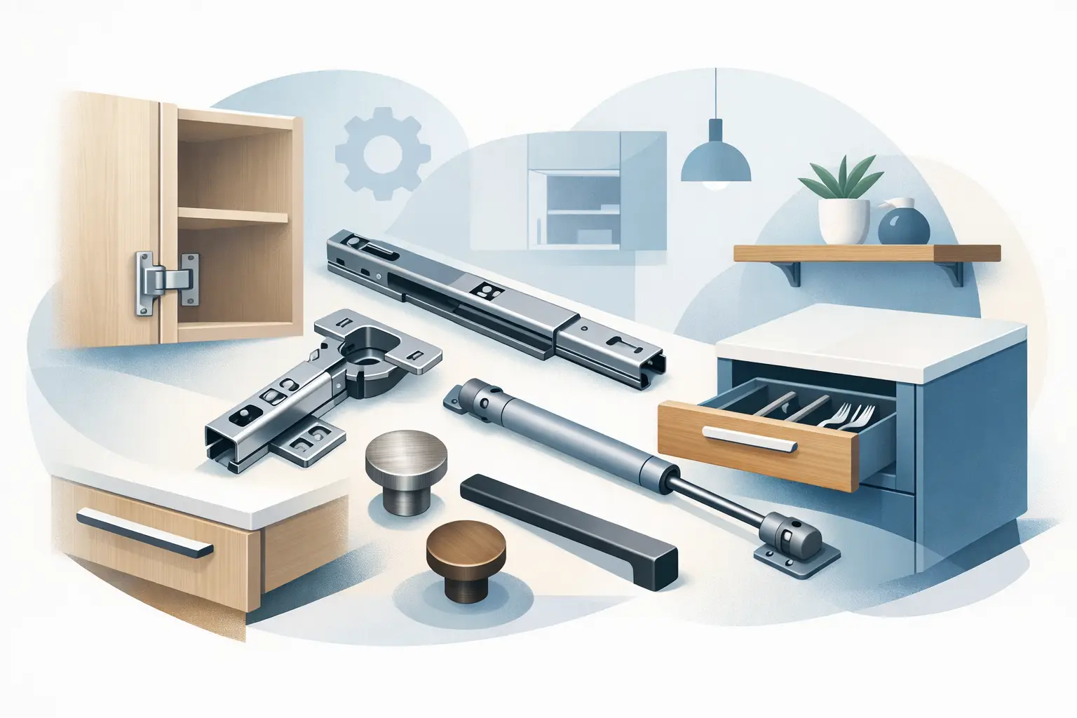 Cele mai căutate produse de feronerie pentru mobilier
